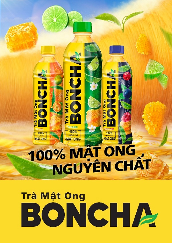 Trà mật ong Boncha đa dạng hương vị độc đáo