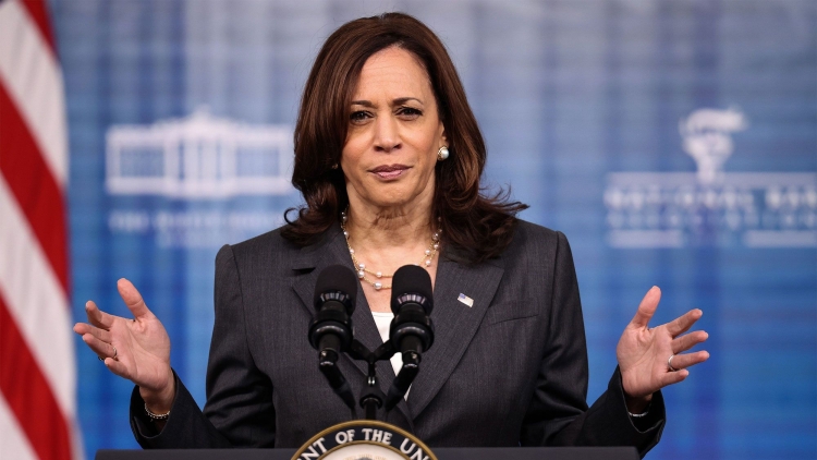 Phó Tổng thống Mỹ Kamala Harris. Ảnh: AFP.