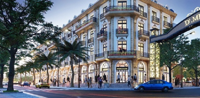 Shophouse D’. Metropole Hà Tĩnh hội tụ những yếu tố sáng giá