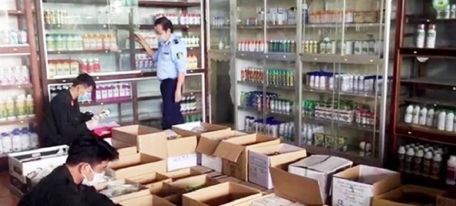 An Giang: Thu giữ hơn 7.700 sản phẩm thuốc bảo vệ thực vật không rõ nguồn gốc