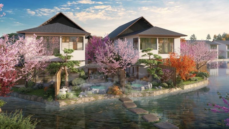 Phối cảnh biệt thự Sun Onsen Village – Limited Edition