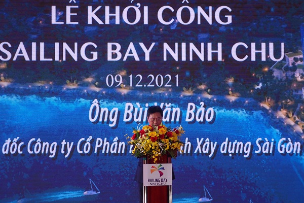 Ông Bùi Văn Bảo- Giám đốc CTCP Giám định xây dựng Sài Gòn SCQC phát biểu