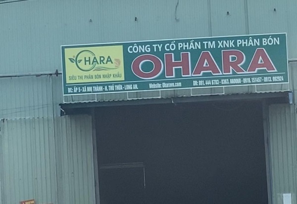 Trụ sở Công ty Cổ phần TM XNK Ohara