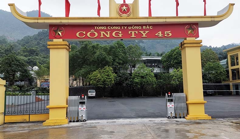 Công ty 45 - Chi nhánh Tổng công ty Đông Bắc bị xử phạt 860 triệu đồng vì vi phạm các quy định của Luật Bảo vệ Môi trường