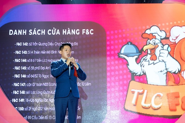 Ông Nguyễn Văn Long - Chủ tịch HĐQT Công ty CP dịch vụ và giải trí Thăng Long Việt Nam phát biểu tại sự kiện