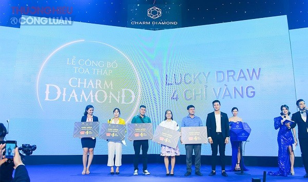 Buổi lễ công bố giới thiệu tòa tháp Charm Diamond, đã có gần 100% sản phẩm được giao dịch