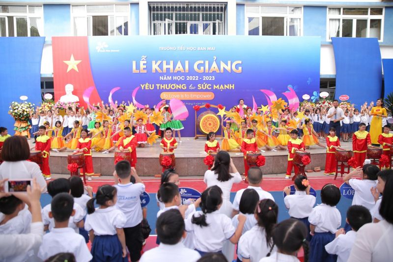 Lễ khai giảng sáng 05/09