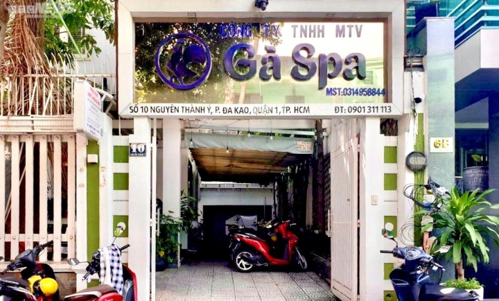 Cơ sở Gà Spa tại phường Đa Kao (quận 1, TP.HCM) vừa bị xử phạt vi phạm hành chính 12 triệu đồng.