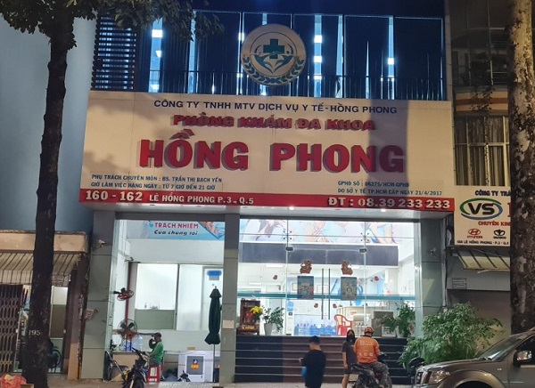 hòng khám đa khoa Hồng Phong bị xử phạt 200 triệu đồng, tước giấy phép hoạt động 04 tháng