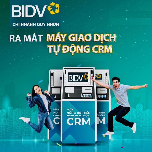 Máy giao dịch tự động CRM đã có mặt tại TP Quy Nhơn (Bình Định).