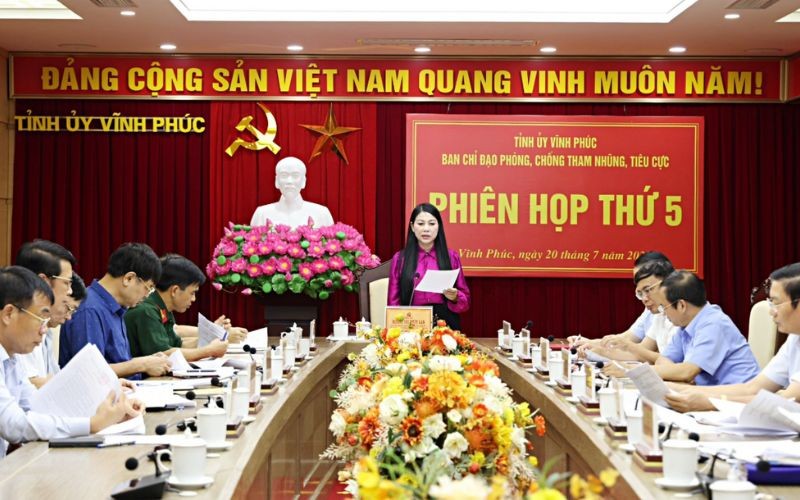 Với số điểm 77,95, Vĩnh Phúc là địa phương đứng đầu cả nước về công tác phòng, chống tham nhũng năm 2022