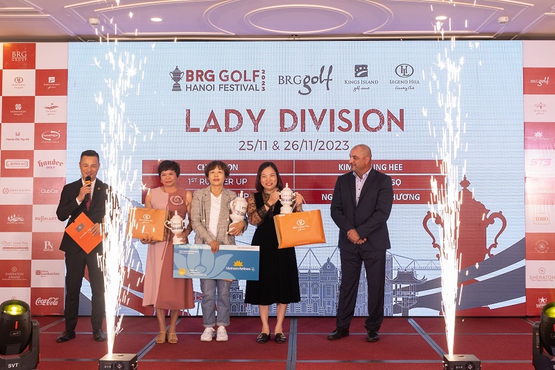 Các nữ golf thủ xuất sắc nhất của 2023 BRG Golf Hanoi Festival