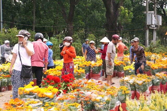 Chợ hoa được tổ chức từ ngày 31/01/2024 đến hết ngày 09/02/2024 (tức từ ngày 21 đến hết ngày 30 tháng Chạp năm Quý Mão).