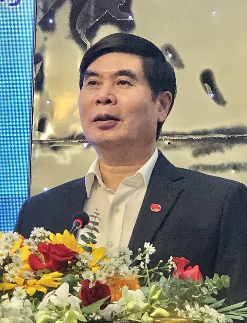 Ông Lâm Hải Giang phát biểu ý kiến chỉ đạo.
