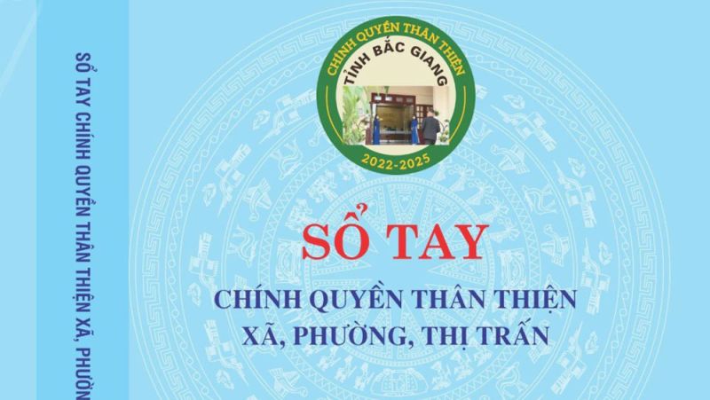 Sổ tay chính quyền thân thiện xã, phường, thị trấn