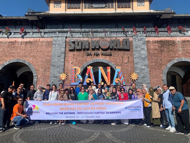 Đoàn famtrip lữ hành Indonesia khảo sát du lịch Đà Nẵng.