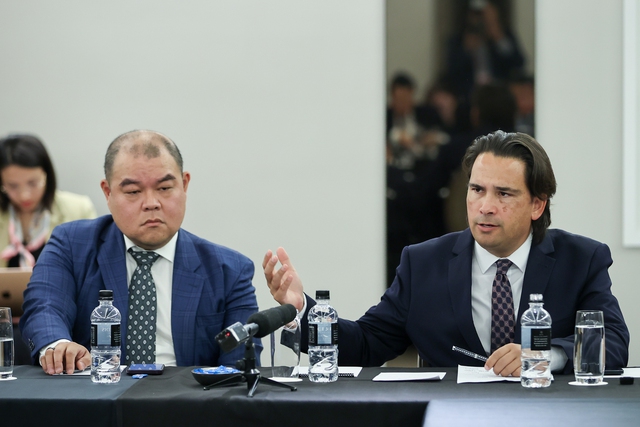 Ông Simon Bridges, Chủ tịch Hội đồng Kinh doanh Auckland cho biết, các doanh nghiệp New Zealand nhận thấy có nhiều cơ hội để đầu tư, kinh doanh tại Việt Nam và có nhiều dự án thành công tại Việt Nam - Ảnh: VGP/Nhật Bắc