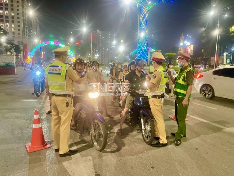 Công an tỉnh đã xây dựng và triển khai đồng bộ các phương án, kế hoạch bảo đảm an toàn trên các tuyến, địa bàn (Ảnh: thainguyen.gov.vn)