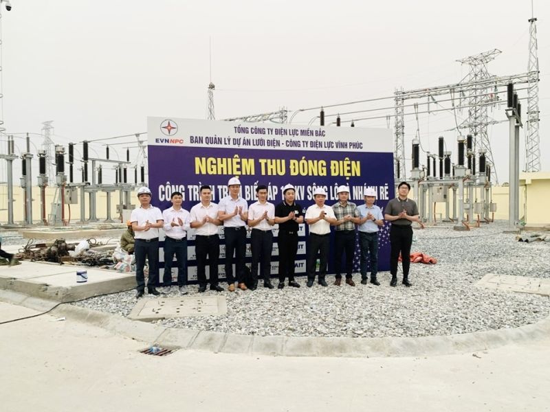 Hội đồng nghiệm thu dự án TBA 110kV Sông Lô và nhánh rẽ