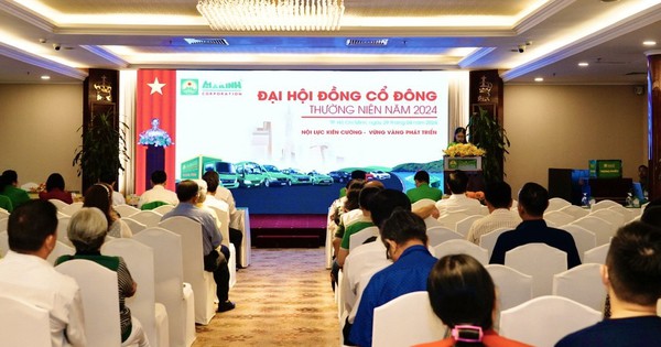 Toàn cảnh Đại hội đồng Cổ đông Thường niên 2024 Tập đoàn Mai Linh tại TP. Hồ Chí Minh