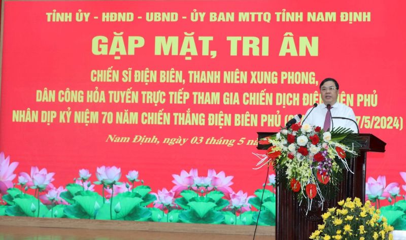 Bí thư Tỉnh ủy Nam Định Phạm Gia Túc