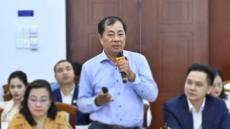 TS. Đinh Thế Hiển, Viện trưởng Viện nghiên cứu Tin học và Kinh tế ứng dụng. Ảnh: DĐDN