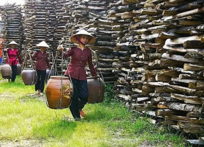 Làng gốm Phù Lãng.