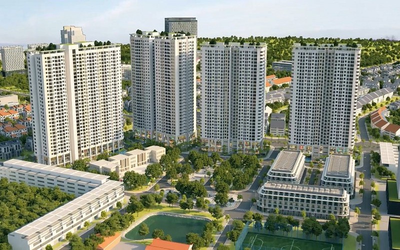 Phối cảnh dự án Gelexia Riverside, Hà Nội của HTL Việt Nam