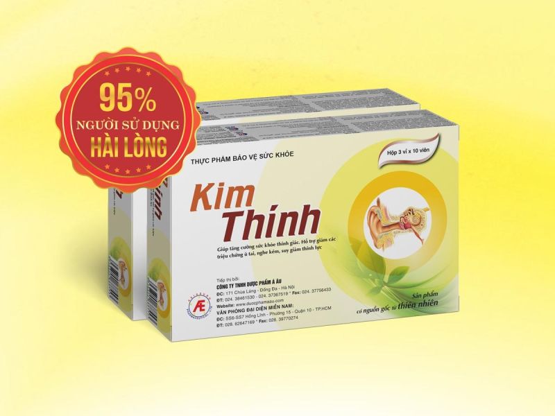 Kim Thính giúp hỗ trợ điều trị đau tai ù tai