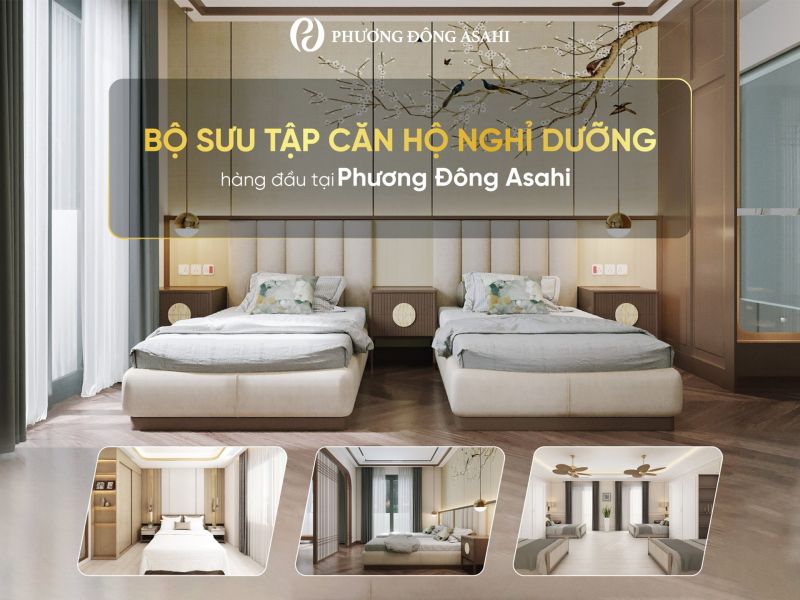 Thiết kế phòng nghỉ phong cách Nhật Bản, chất lượng quốc tế của Phương Đông Asahi