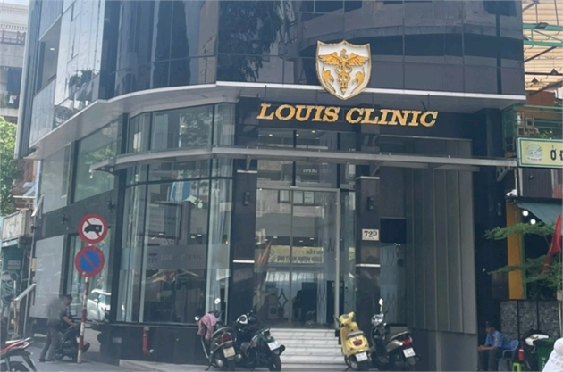 Công ty TNHH Louis Clinic tại địa chỉ 72D Trần Quốc Toản, phường Võ Thị Sáu, Quận 3, TP. Hồ Chí Minh