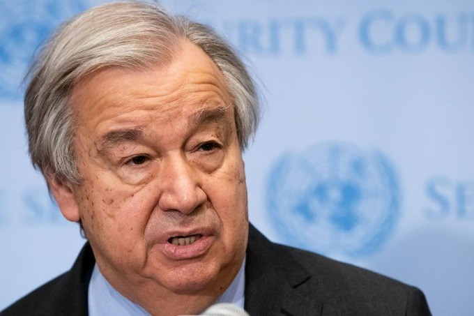 Tổng thư ký Liên hợp quốc Antonio Guterres bắt đầu chuyến thăm Trung Á từ ngày 29/6. (Nguồn: UN)