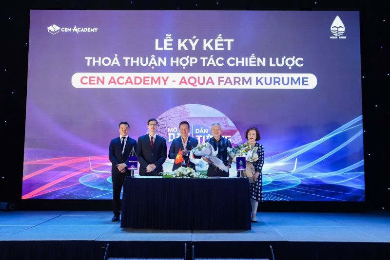 Tại sự kiện, Cen Academy đã ký kết hàng loạt thỏa thuận hợp tác với các đối tác.