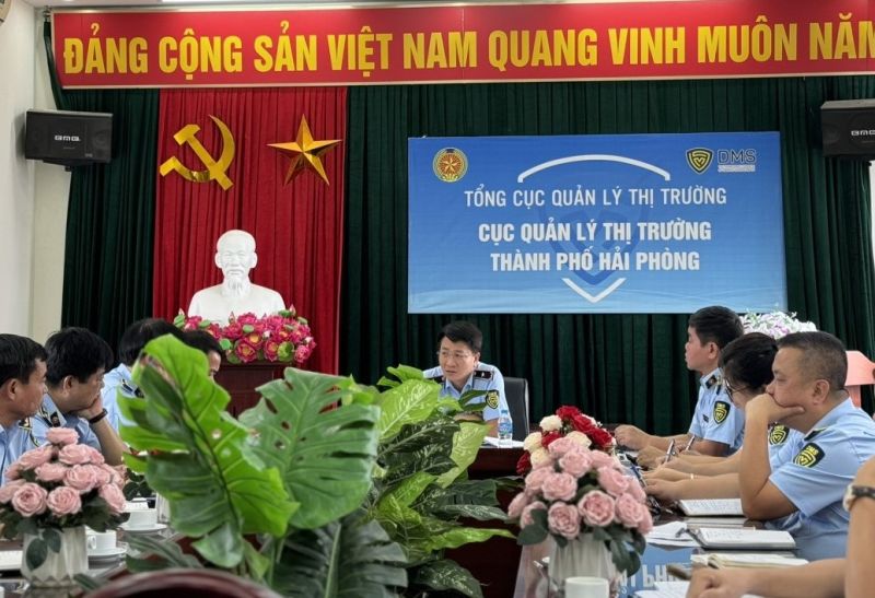 Cục Quản lý thị trường TP. Hải Phòng trong 6 tháng đầu năm thu nộp ngân sách gần 5,2 tỷ đồng