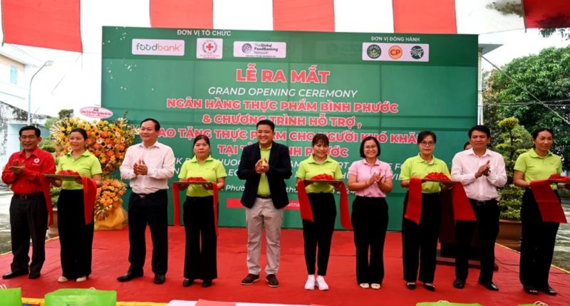 Food Bank Bình Phước chính thức đi vào hoạt động tại Bình Phước