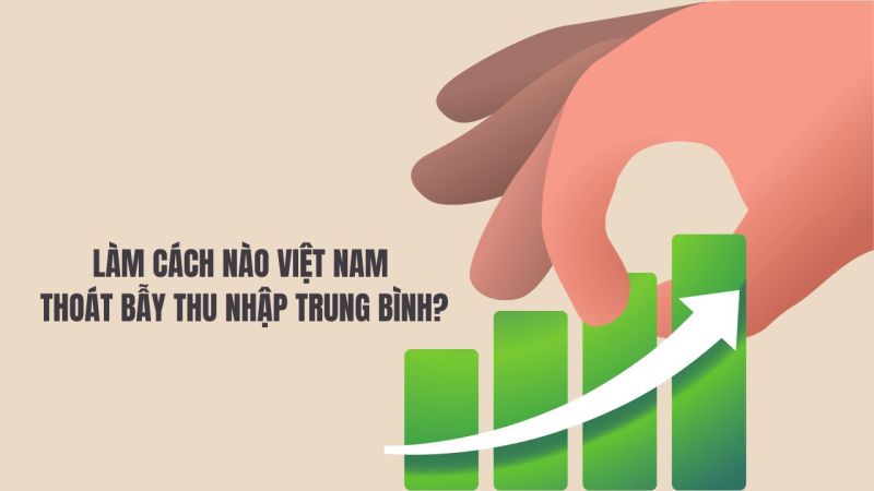 Các cơ hội để Việt Nam vượt qua bẫy thu nhập trung bình. Ảnh internet.