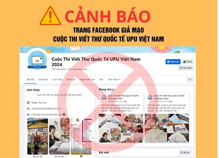 Cảnh báo lừa đảo