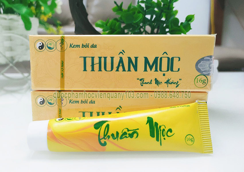 Đình chỉ lưu hành, thu hồi trên toàn quốc kem bôi da Thuần Mộc - Hộp 1 tuýp 16g