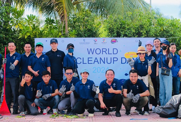 Xuất quân trong Ngày hội Dọn rác- World Cleanup Day 2024