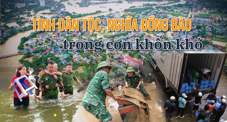 Chúng ta hãy phát huy hơn nữa tinh thần đoàn kết, chung sức đồng lòng, kề vai, sát cánh vượt qua mọi khó khăn, thách thức. Ảnh chinhphu.vn