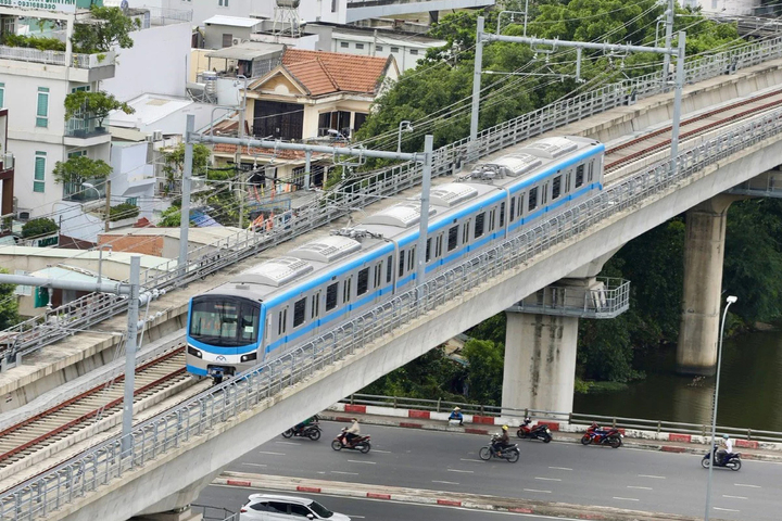 Metro Bến Thành - Suối Tiên chạy thử toàn tuyến