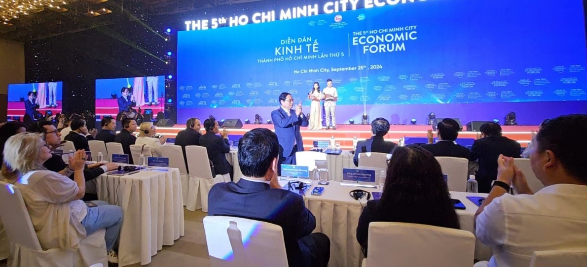 Thủ tướng Phạm Minh Chính dự Diễn đàn Kinh tế TP. Hồ Chí Minh năm 2024