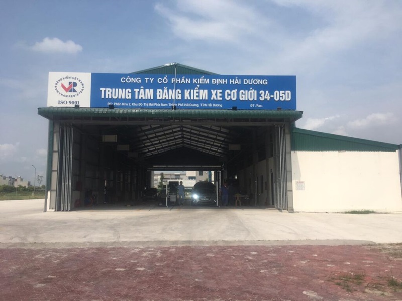 Trung Tâm đăng kiểm xe cơ giới 3405D - Hải Dương