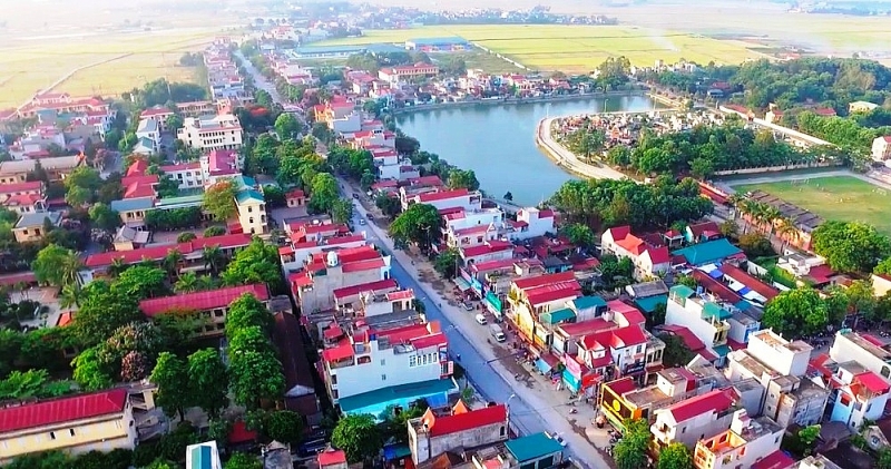 Một góc thị trấn Thiệu Hóa.