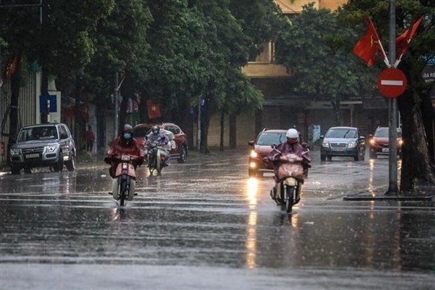 Bắc Bộ và Thanh Hoá mưa to, lượng mưa trên 200mm