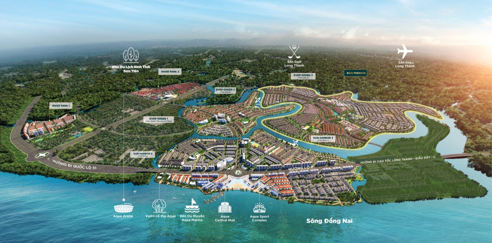 Dự án Khu đô thị Aqua City TP. Biên Hoà