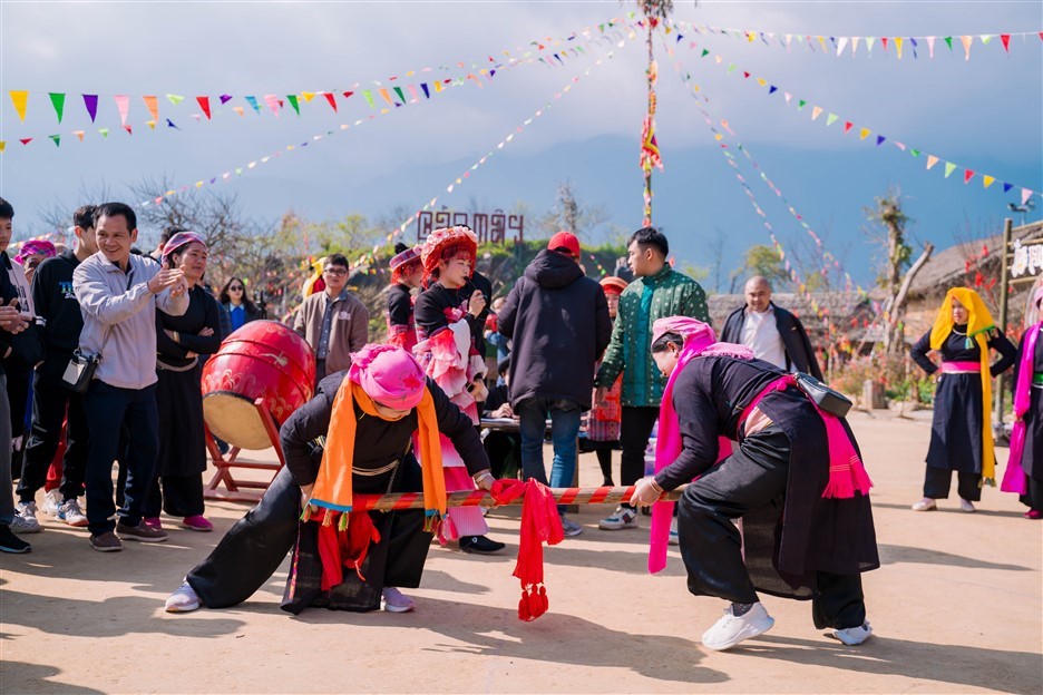 Bản Mây, nơi tái hiện không gian sinh sống, những nét văn hóa độc đáo của các dân tộc thiểu số