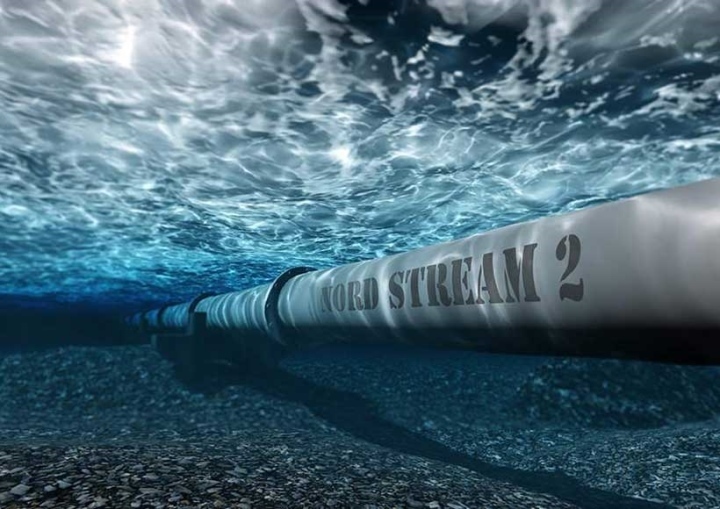 Đường ống Nord Stream 2. (Ảnh: Getty)