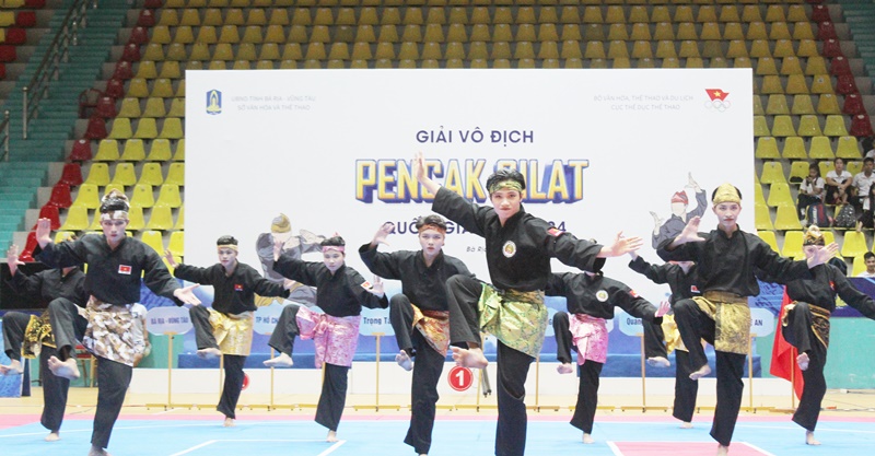 Màn biểu diễn võ thuật Pencak Silat