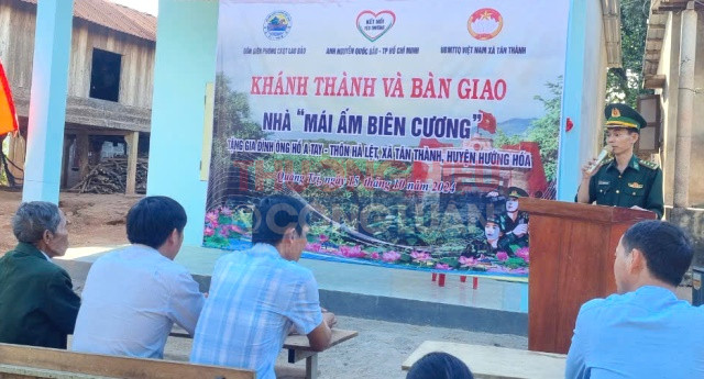 Thượng tá Phan Mạnh Trường, Chính trị viên, Đồn Biên phòng Cửa khẩu quốc tế Lao Bảo cho biết, thời gian tới đơn vị tiếp tục phối hợp với cấp ủy, chính quyền địa phương thực hiện có hiệu quả Phong trào thi đua “Chung tay xóa nhà tạm, nhà dột nát trên phạm vi cả nước trong năm 2025”